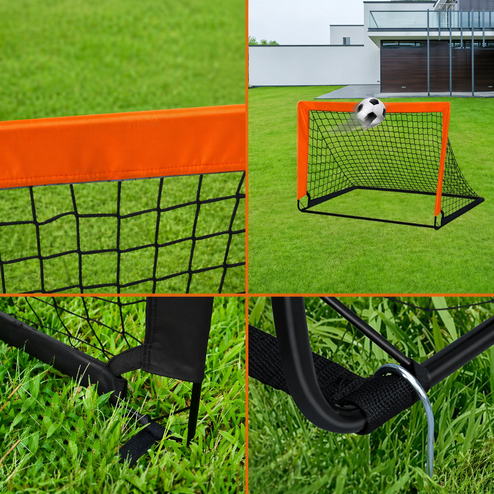 Porta da calcio Coppa del Mondo Rete da calcio Pieghevole Porta da allenamento Giardino Bambini