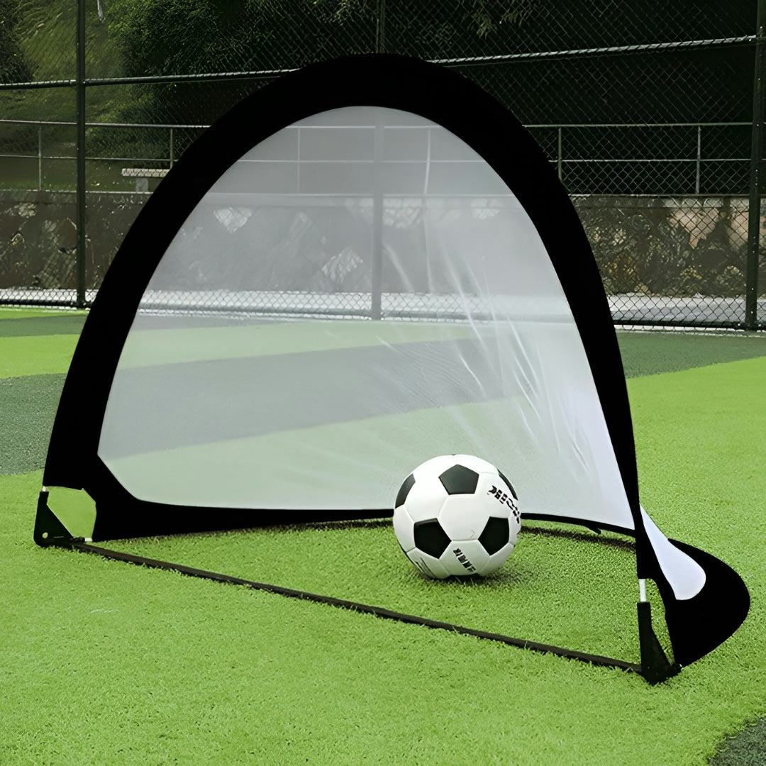 Voetbalnet WK Pop Up Doel Trainingsdoel Draagbaar Set