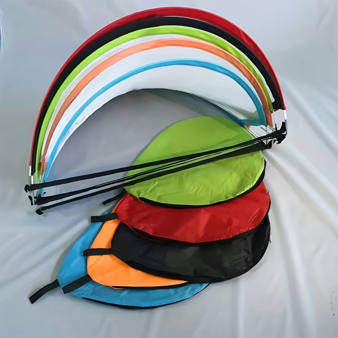 Rete da calcio WK Pop Up Porta da allenamento portatile Set