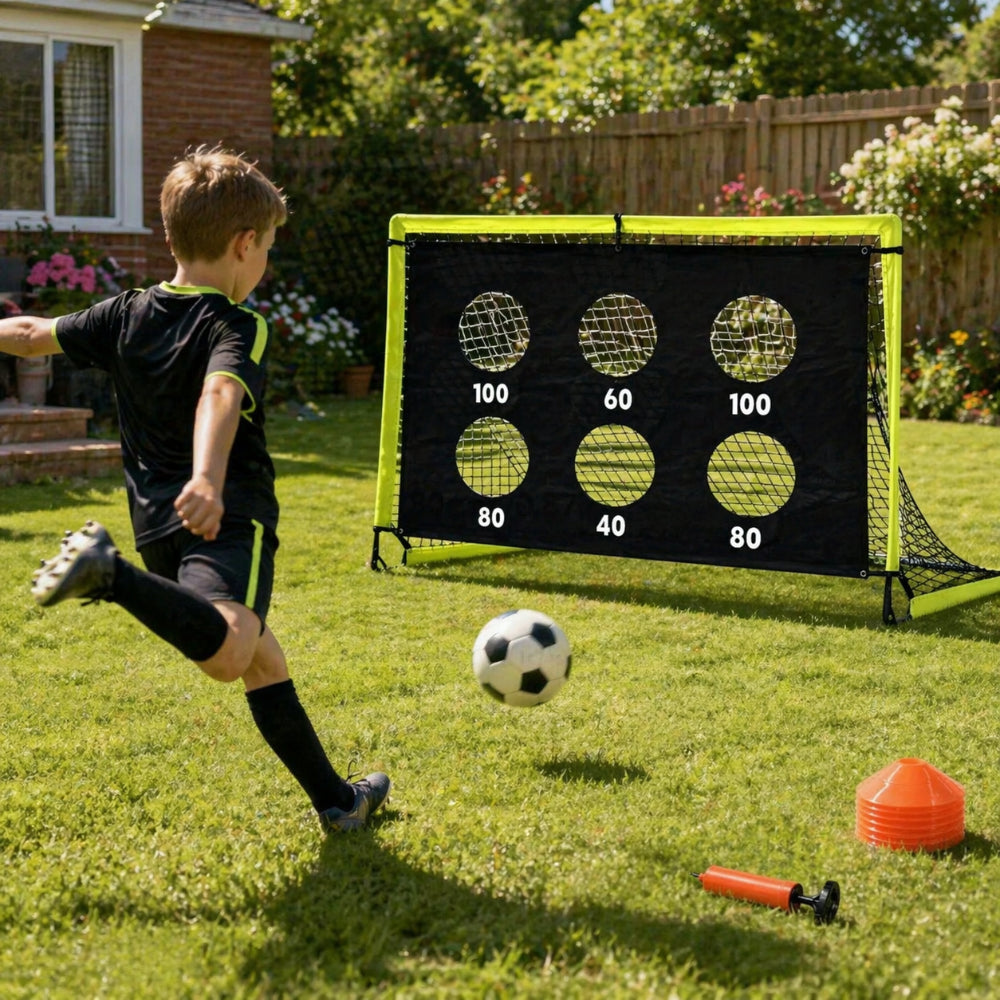 Football Net World Cup Training Goal Foldable Shooting Goal Garden Children