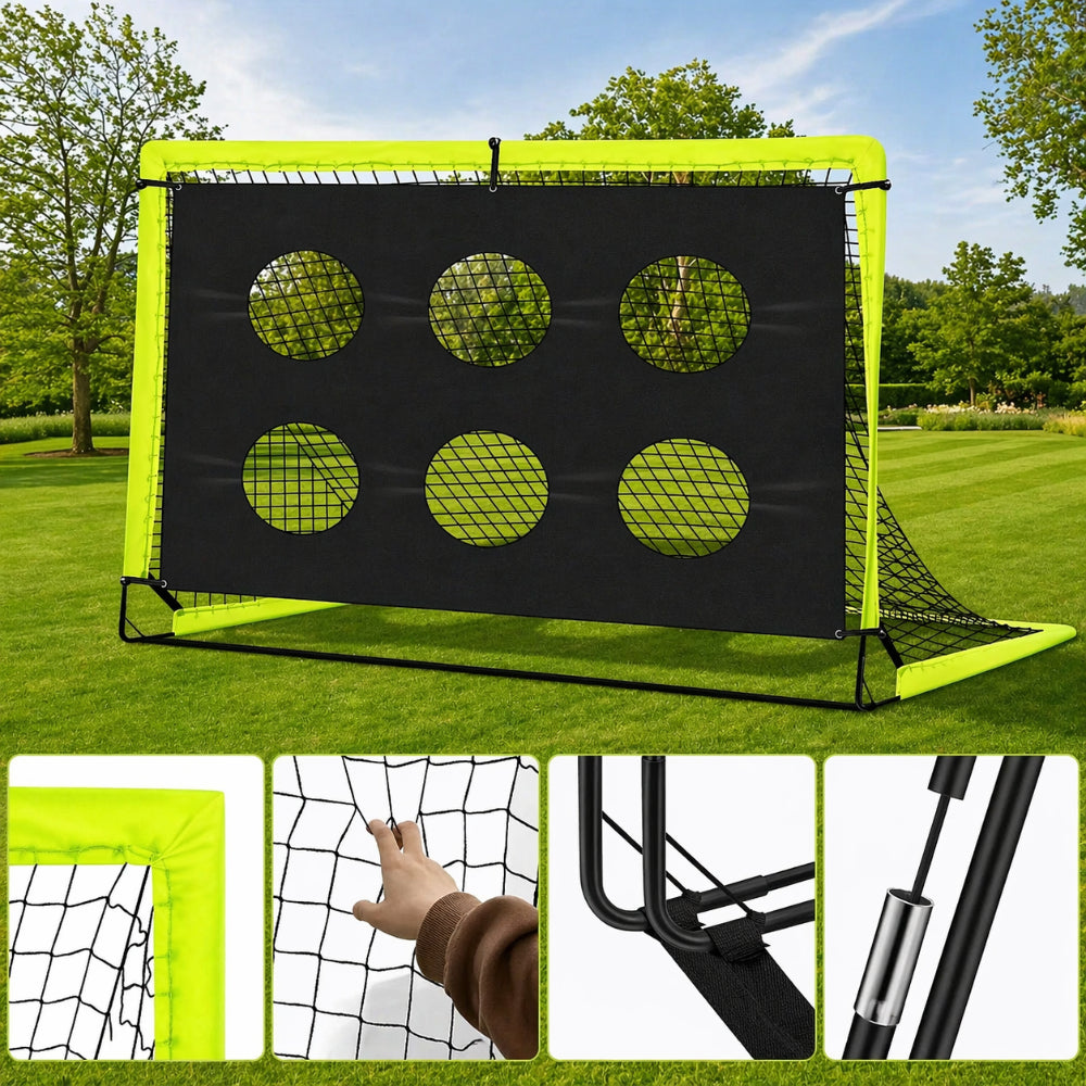 Football Net World Cup Training Goal Foldable Shooting Goal Garden Children