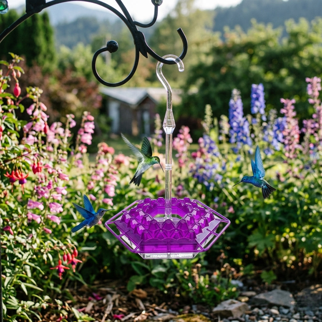 Vogelvoeder Kolibrie Voederbak Hangend Tuin Voeder