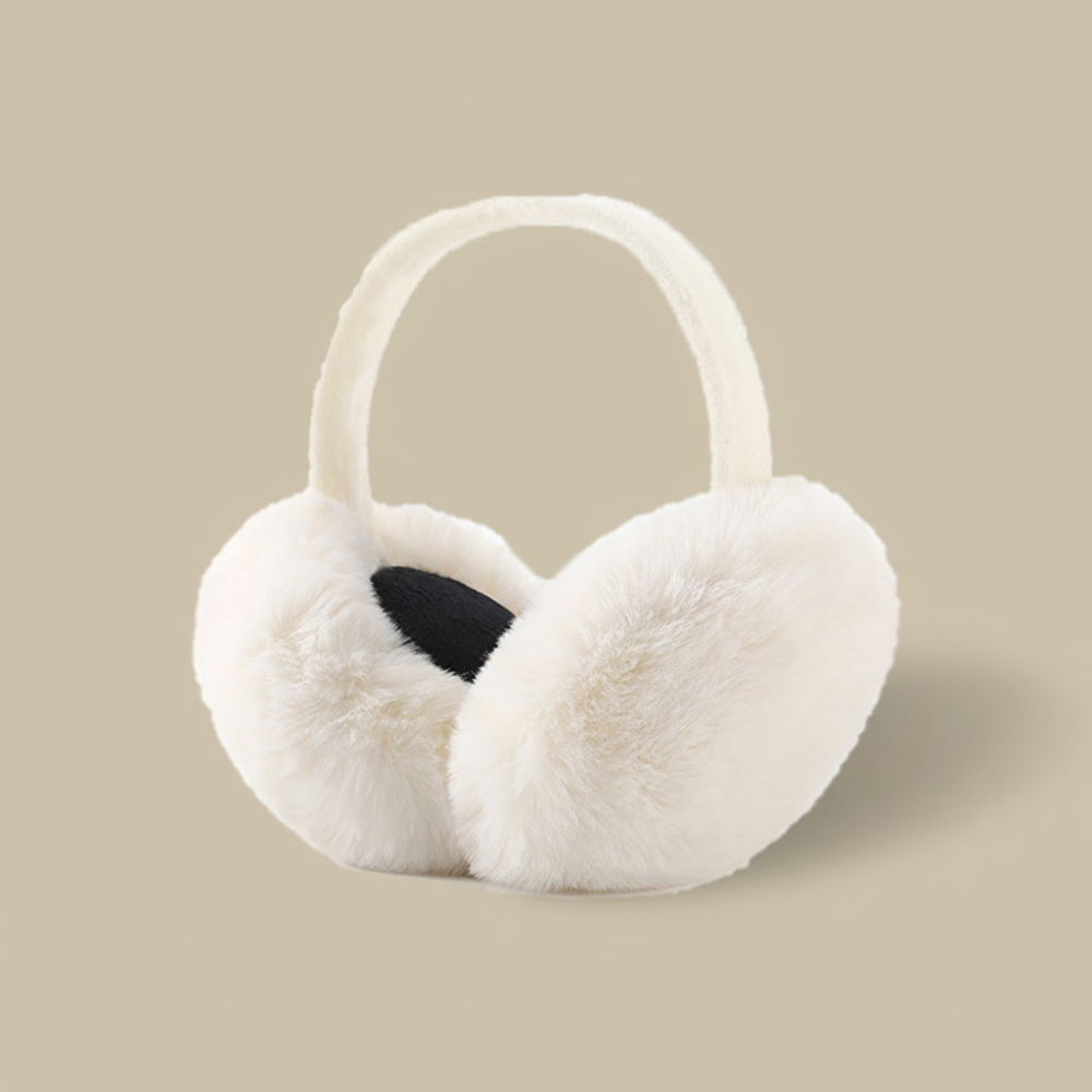 Female Ear Warmers Fur Soft Foldable Winter Accessories