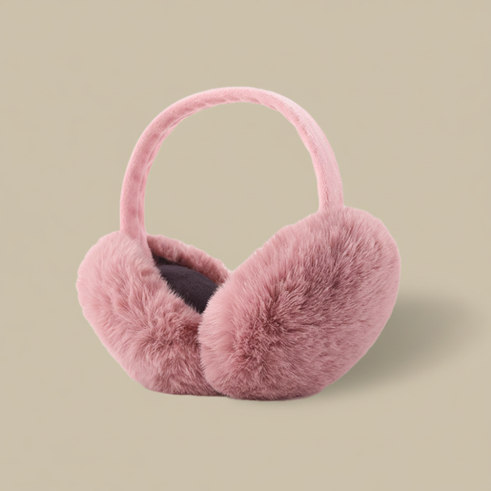 Female Ear Warmers Fur Soft Foldable Winter Accessories