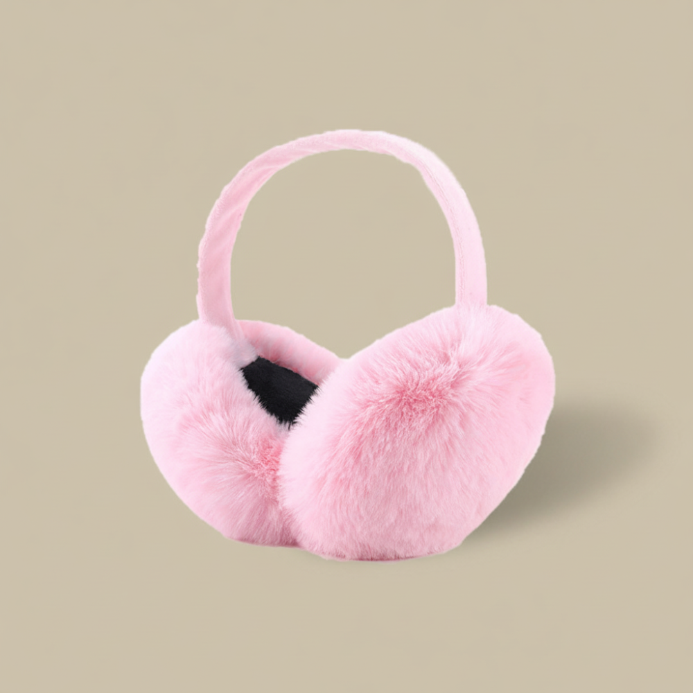 Female Ear Warmers Fur Soft Foldable Winter Accessories