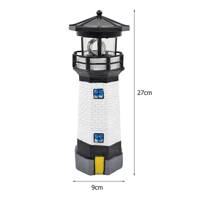 LumiTower - Solar Lighthouse Garden Lamp – Weatherproof LED Outdoor Lighting