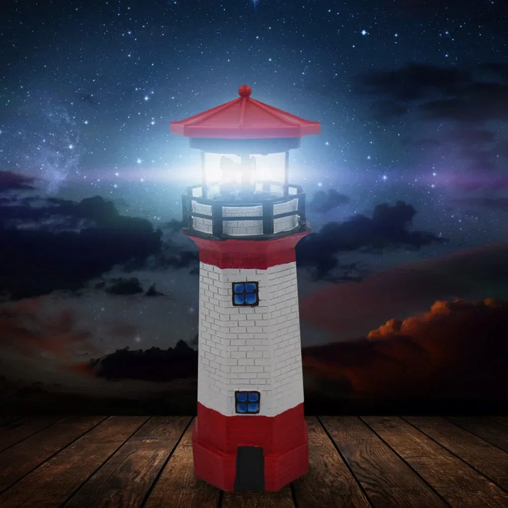 LumiTower - Solar Lighthouse Garden Lamp – Weatherproof LED Outdoor Lighting