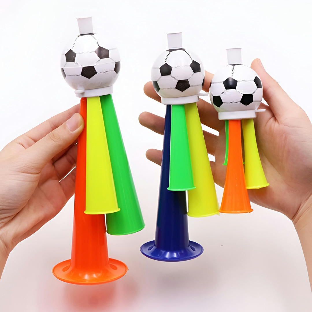 Set Vuvuzela WK Stadio di Calcio Trombetta Pieghevole