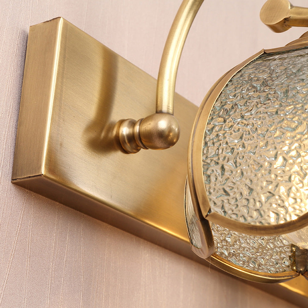 Lampada da parete da bagno classica a più teste