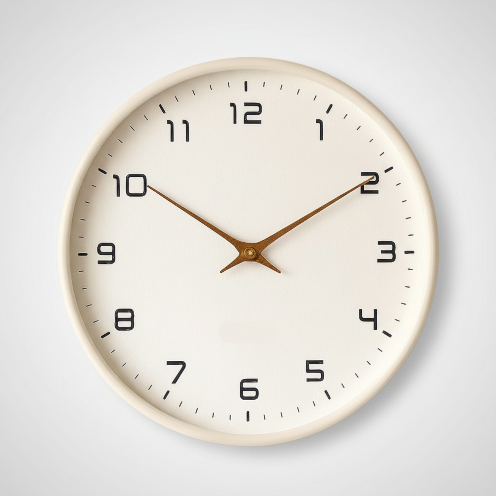 Orologio PareteLegno Design Senza Tempo Scandinavo Movimento Silenzioso