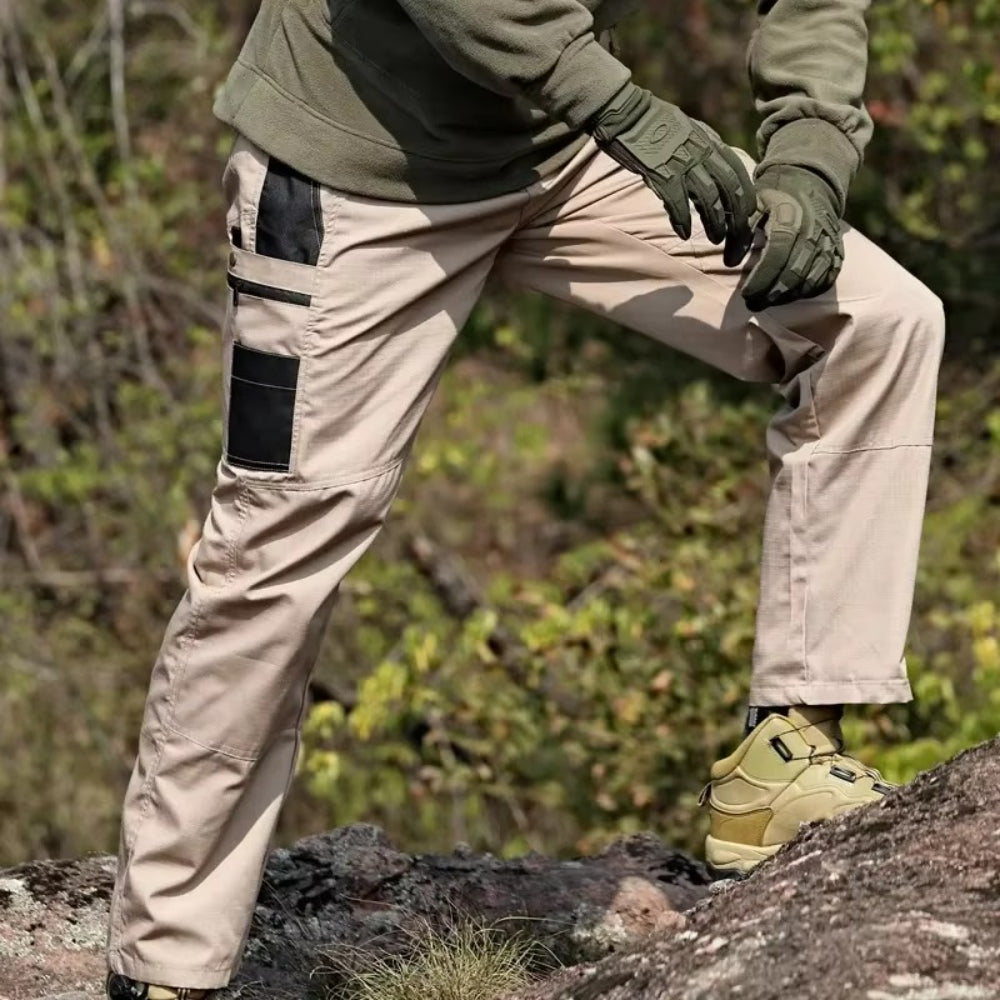 Calças Cargo de Trabalho Multi-Bolso Confortáveis para Homem Wandel