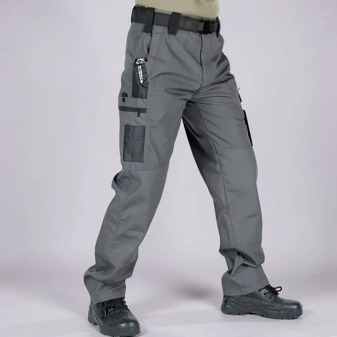 Calças Cargo de Trabalho Multi-Bolso Confortáveis para Homem Wandel