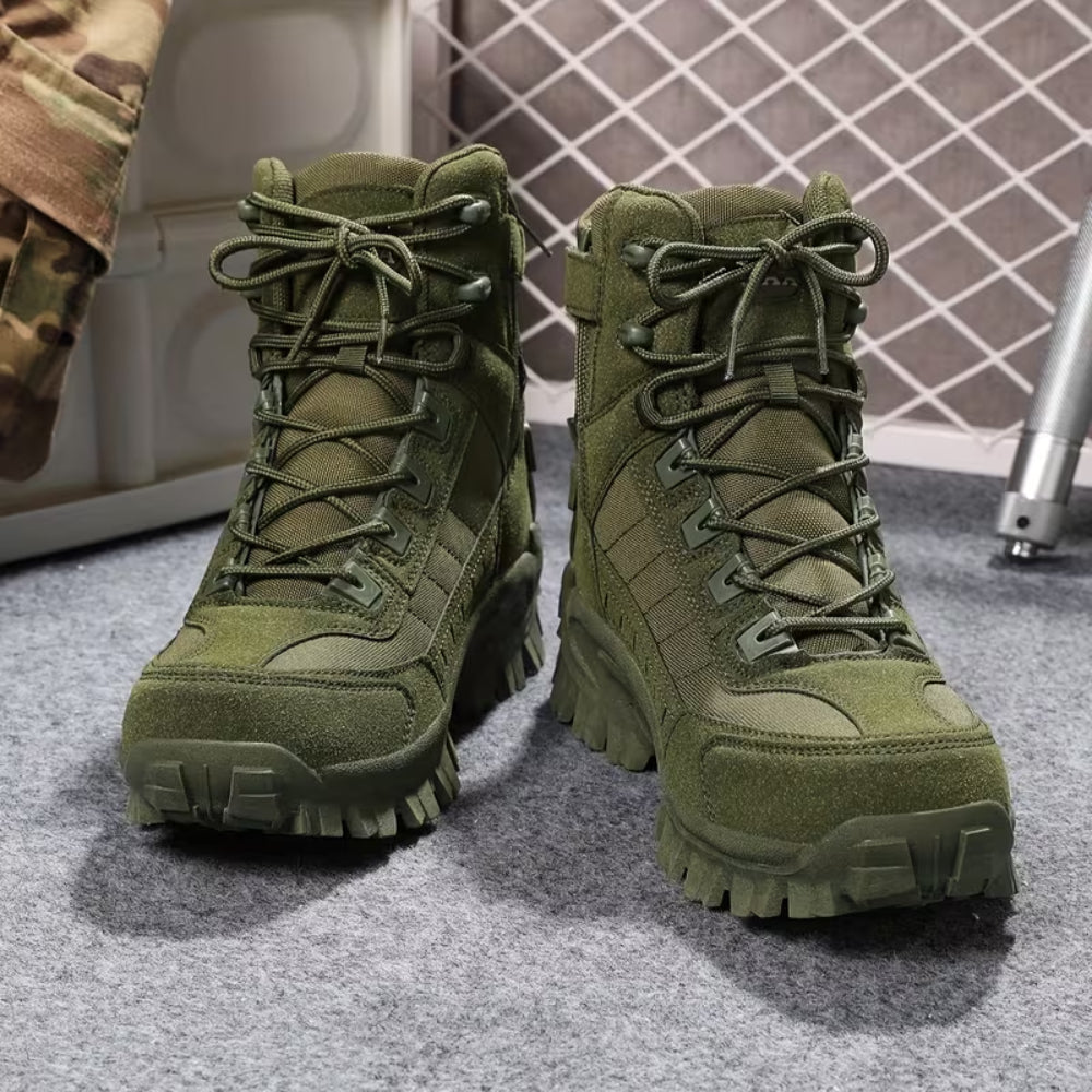 Scarpe Trekking Uomo Outdoor Escursionismo Antiscivolo Alte