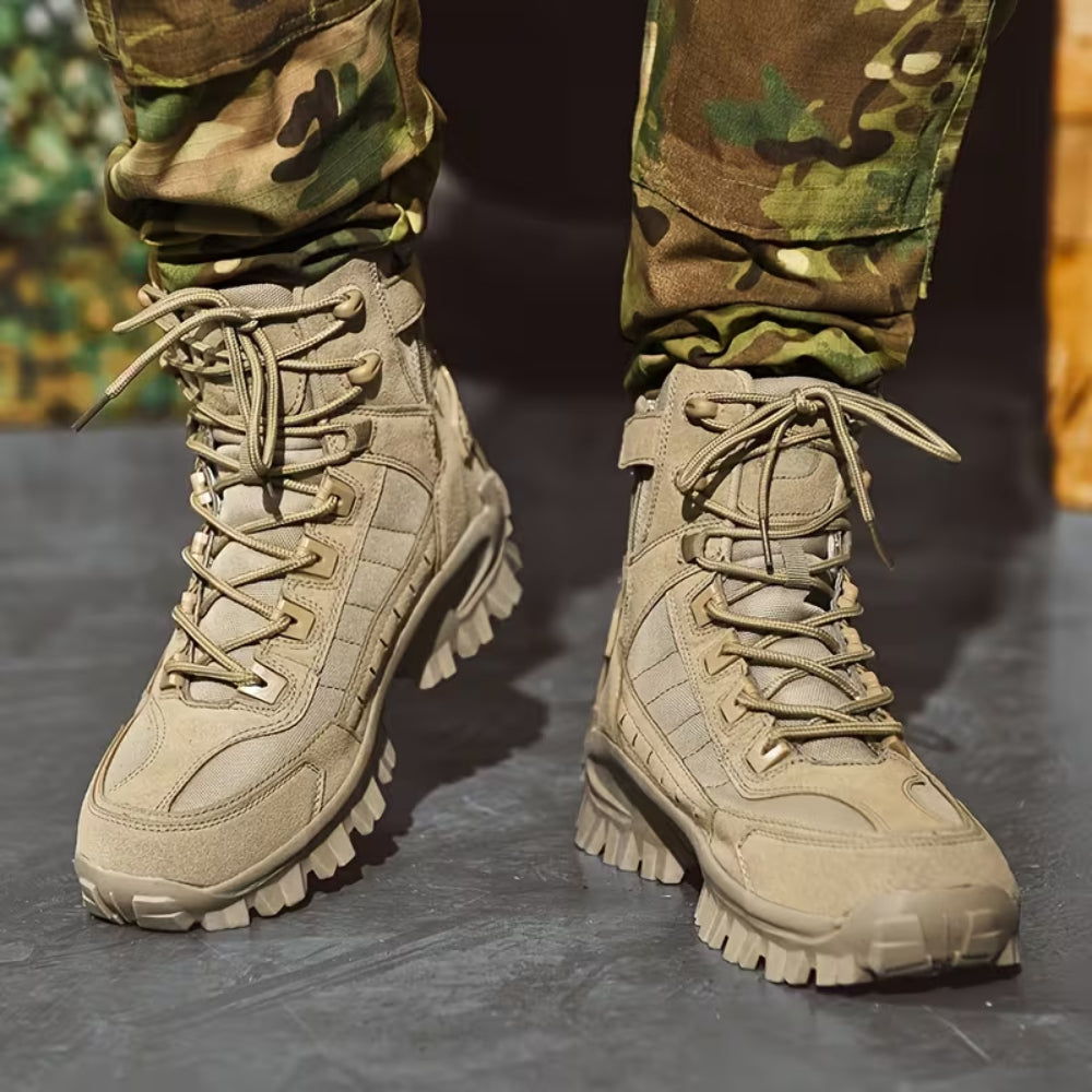Wandelen Schoenen Heren Outdoor Antislip Veter Hoge Boots