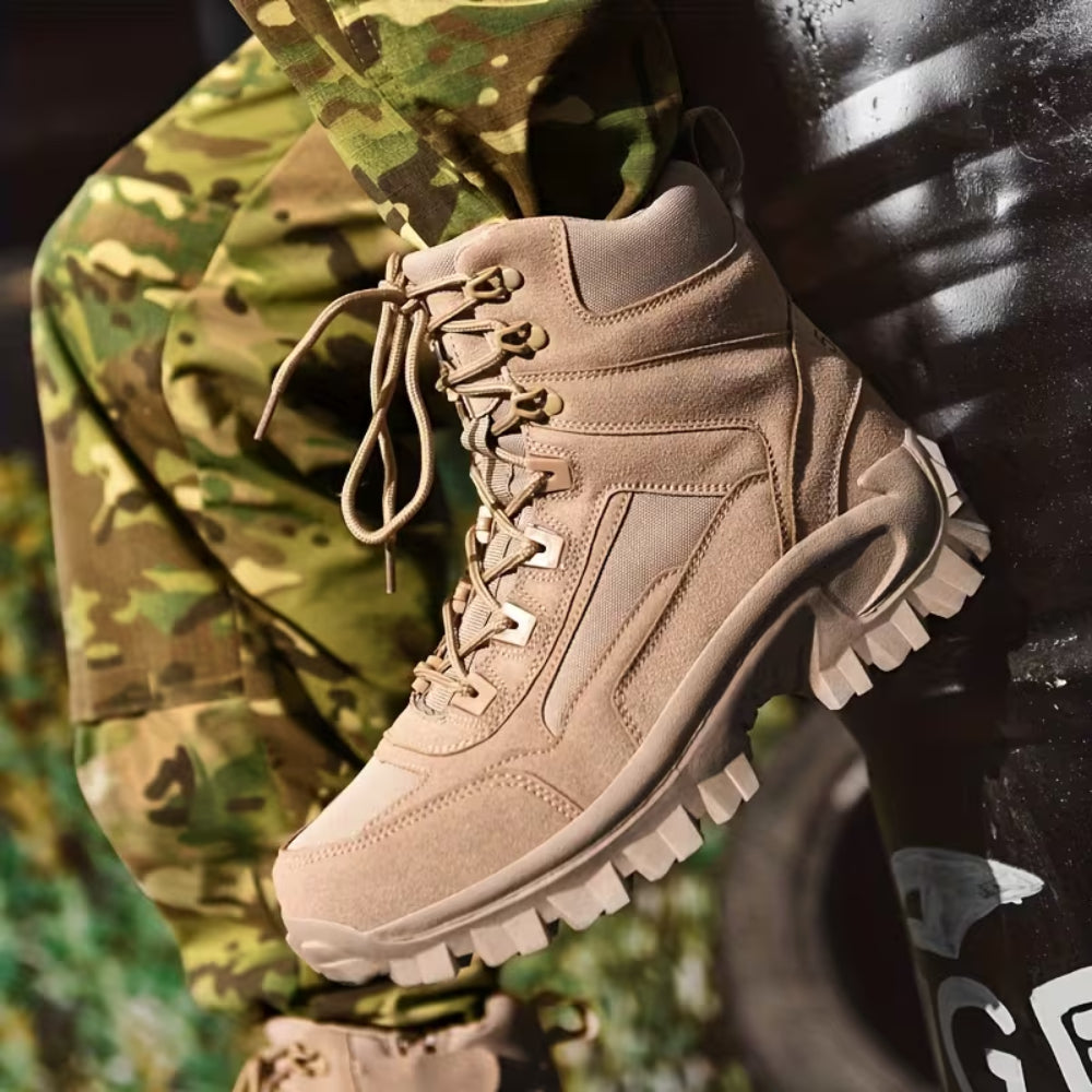 Scarpe Trekking Uomo Outdoor Escursionismo Antiscivolo Alte
