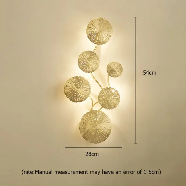 GoldenLuxe - Wall Candle Holder with Classic Elegance
