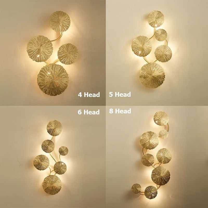 GoldenLuxe - Wall Candle Holder with Classic Elegance