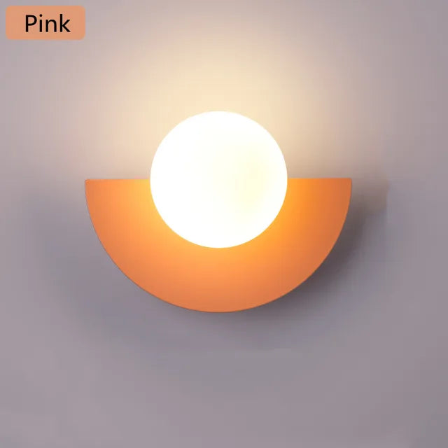 NordicFrost - Candeeiro de parede LED escandinavo