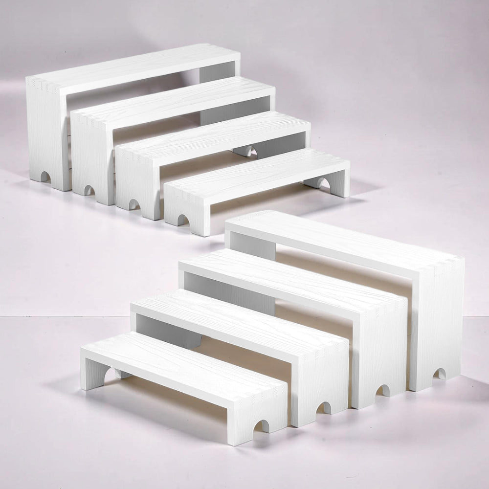 Wall Shelf Display Stand 4 Tier Table Organizer