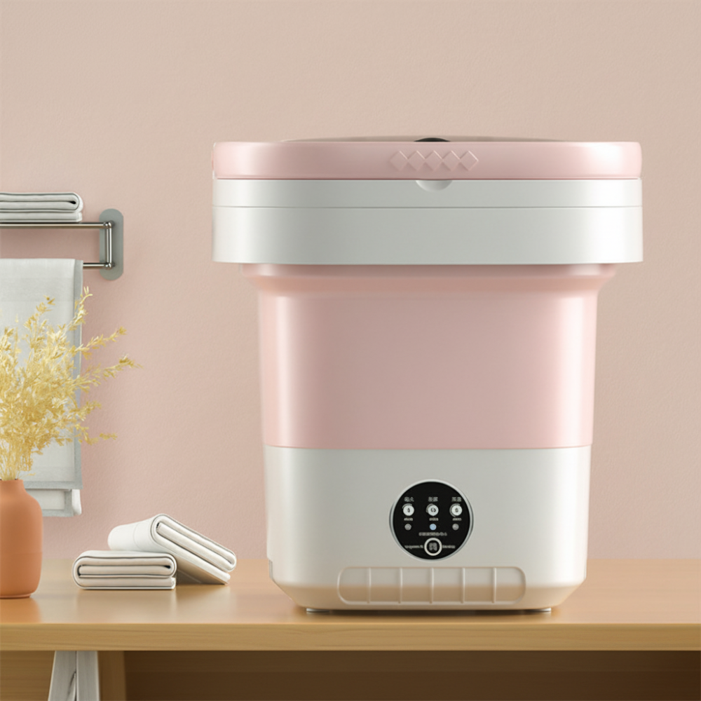 Portable Foldable Mini Washing Machine Travel Home
