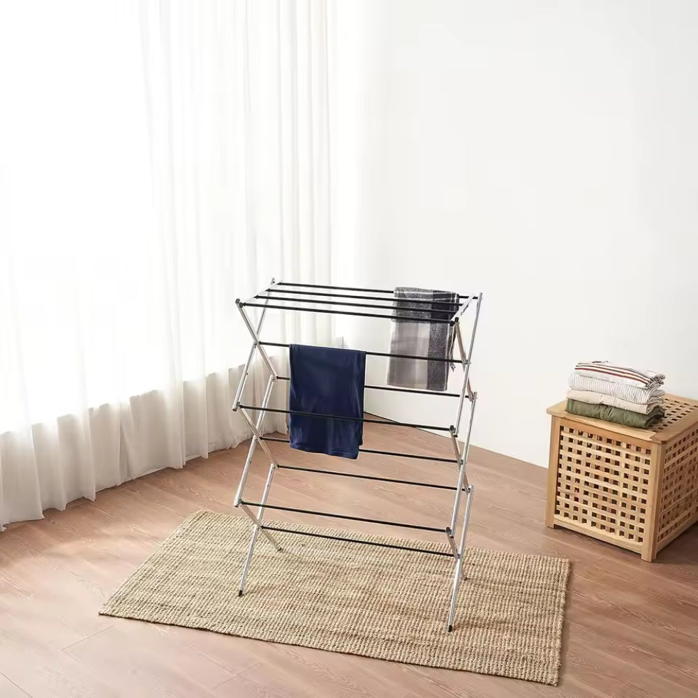 Clothes Drying Rack Foldable Freestanding Laundry Drying Stand