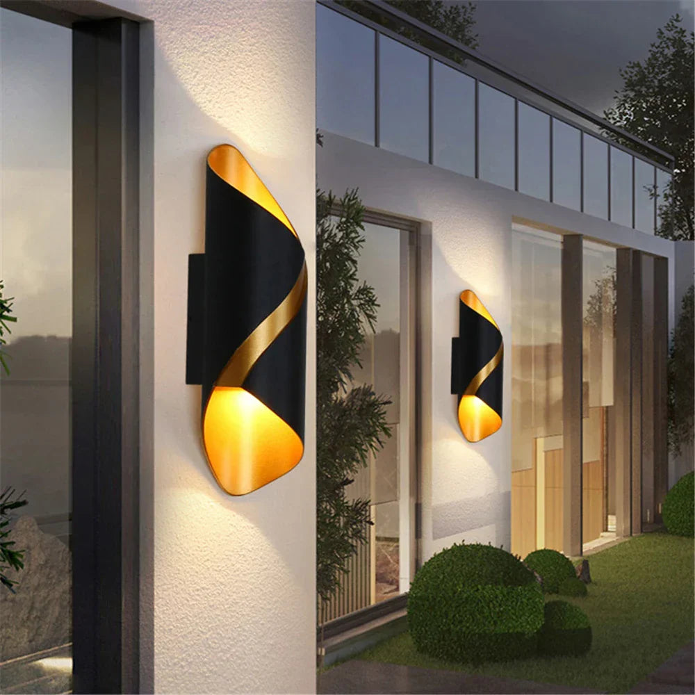 AquaGlow - Lampada da esterno LED impermeabile