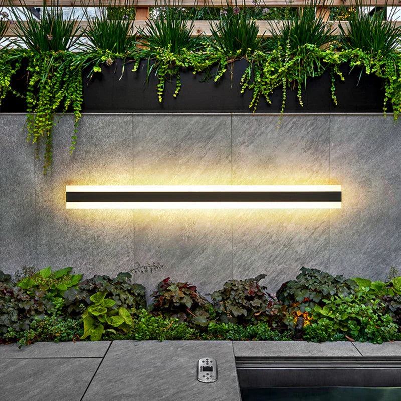 AquaLicht - Lámpara de pared exterior resistente a la intemperie