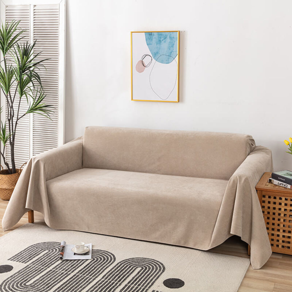 Waterproof Sofa Blanket Cover Thick Corduroy Durable Furniture Protector 9