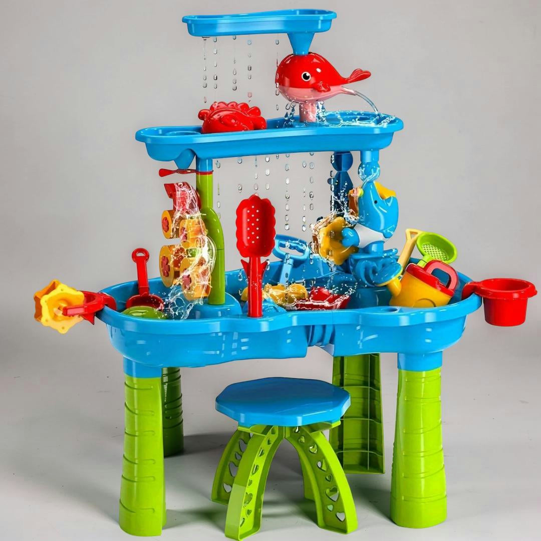 Water Table Kids Sand Water Play Table Outdoor Activity Toy