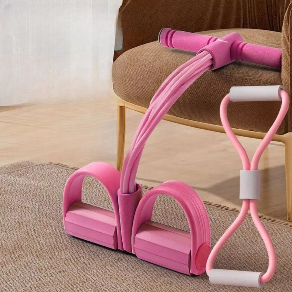 Weerstandsband Set Fitness Pedalen Trainingsband Full Body