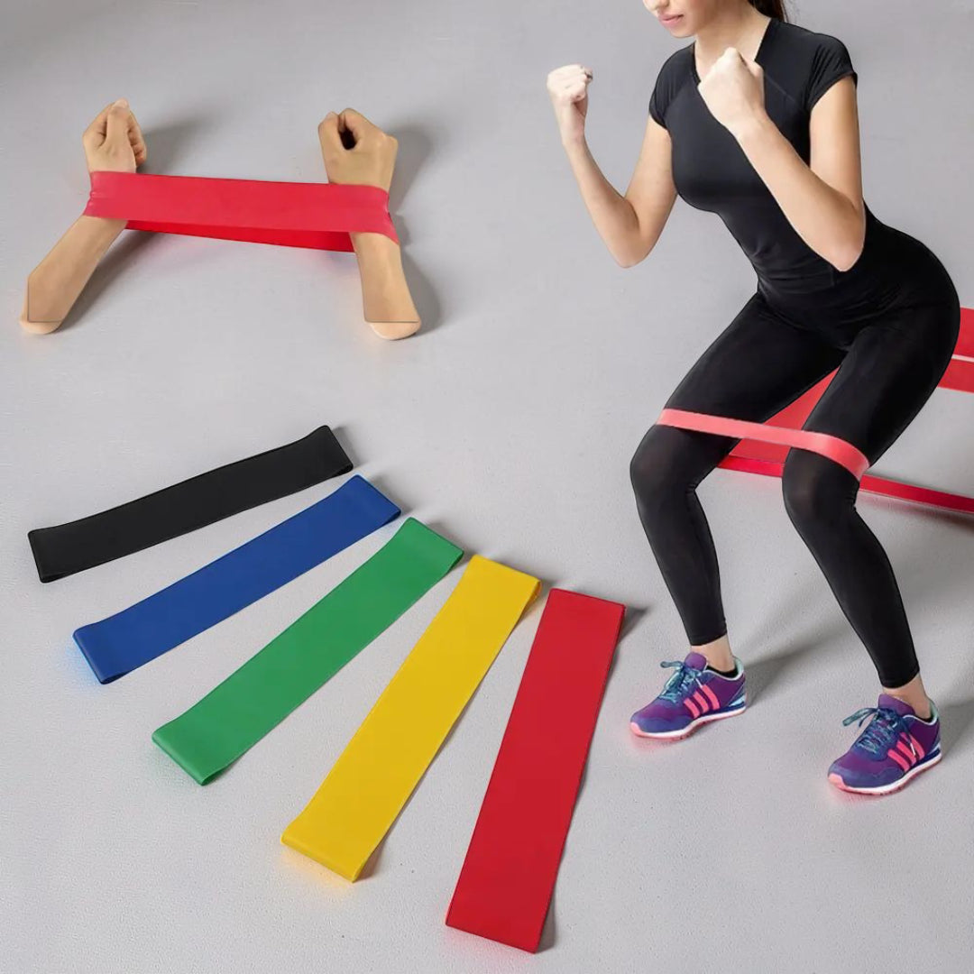 Weerstandsbanden Fitness Set Krachttraining Thuis Training Oefeningen