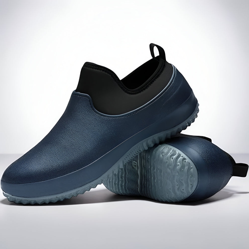 Scarpe Lavoro Uomo Antiscivolo Impermeabili Slip On