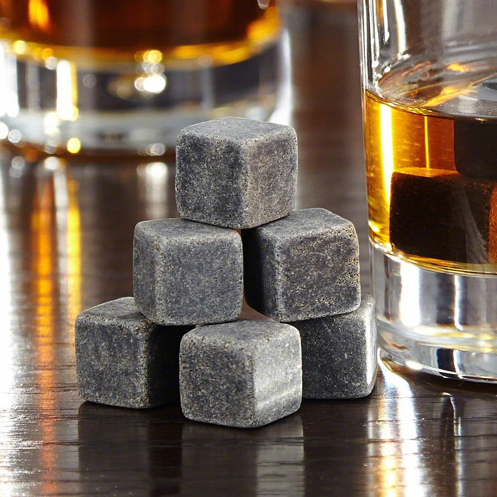 Whiskey Stenen Herbruikbare Drank Koelstenen Natuursteen Set