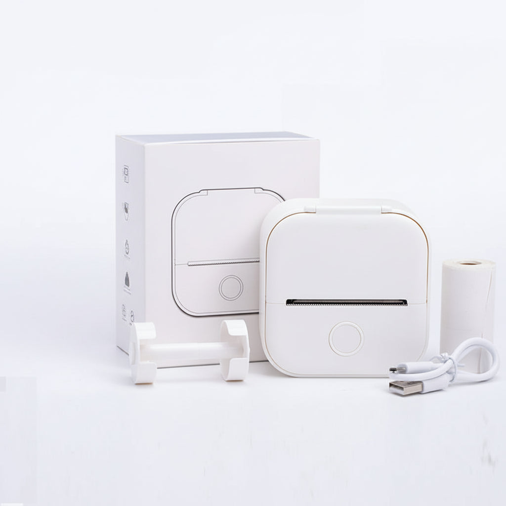 Portable Thermal Printer Inkless Photo Stickers