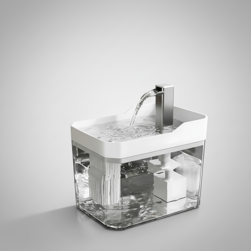 Slimme Waterfontein Huisdieren Gefilterd Water Gezonde Hydratatie