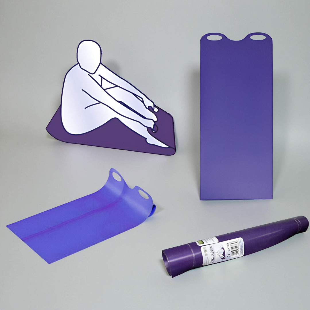 Snow Sled Mat Rollable Plastic Winter Sliding Mat