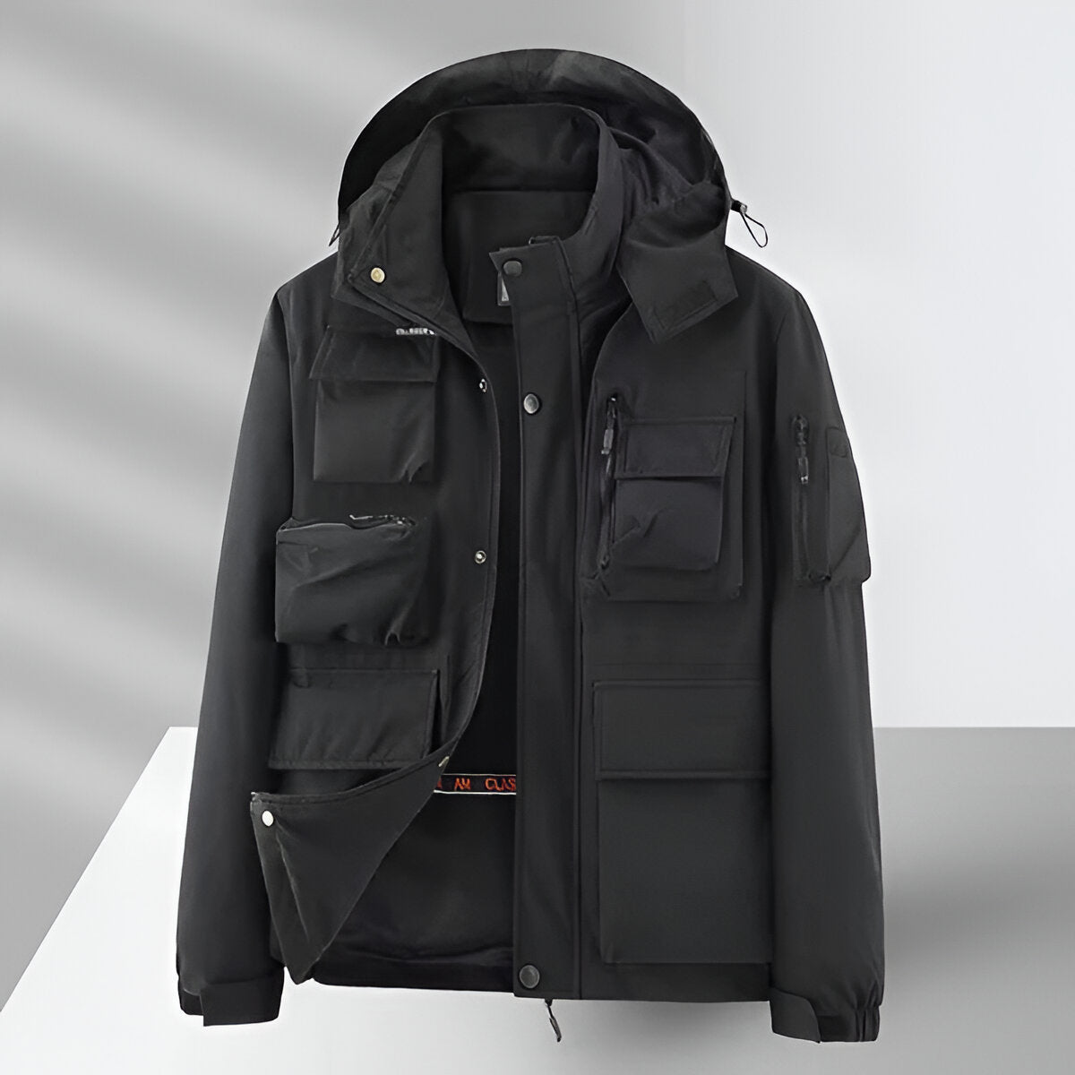 Winterjas Heren Parka Winddicht Waterdicht Regular Fit