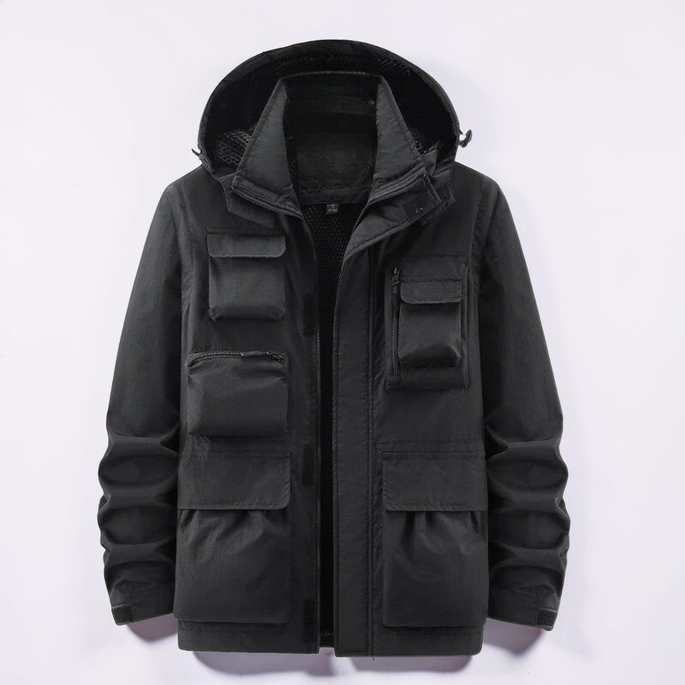 Winterjas Heren Parka Winddicht Waterdicht Regular Fit