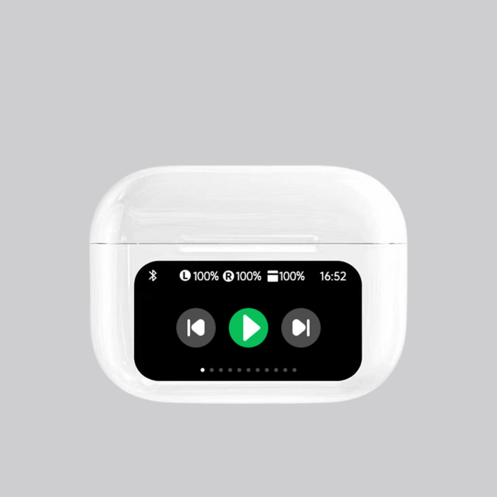 Wireless Bluetooth Earbuds Display Stereo Sound