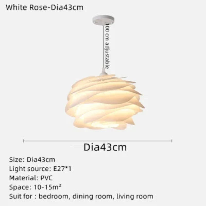 GlasBloem - Lampada a soffitto Rosario