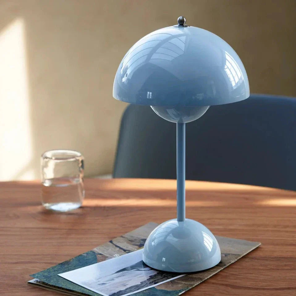 SolarFlare - candeeiro de mesa LED para um interior acolhedor