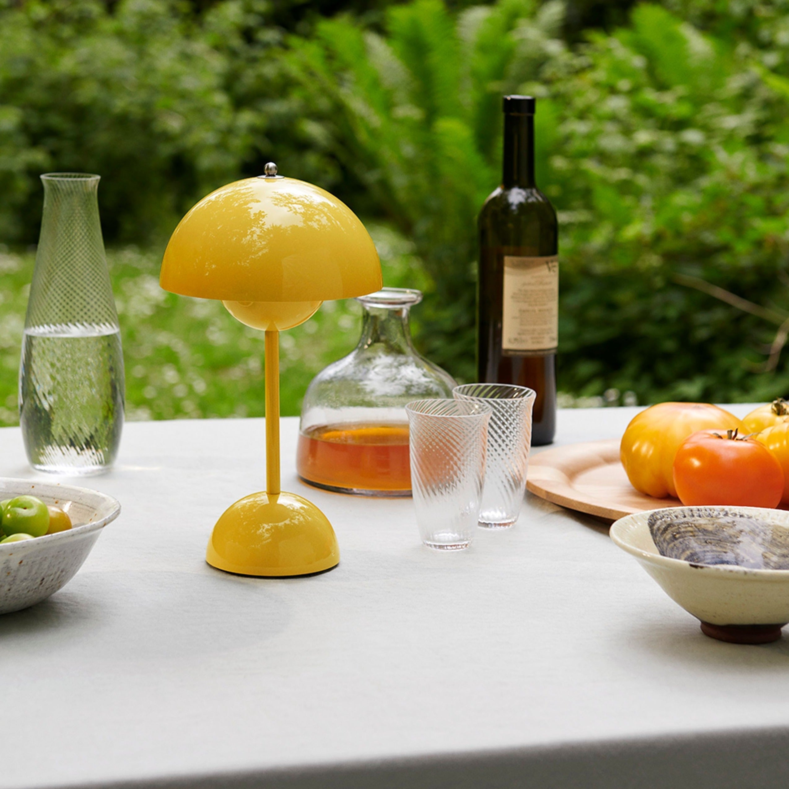 SolarFlare - candeeiro de mesa LED para um interior acolhedor