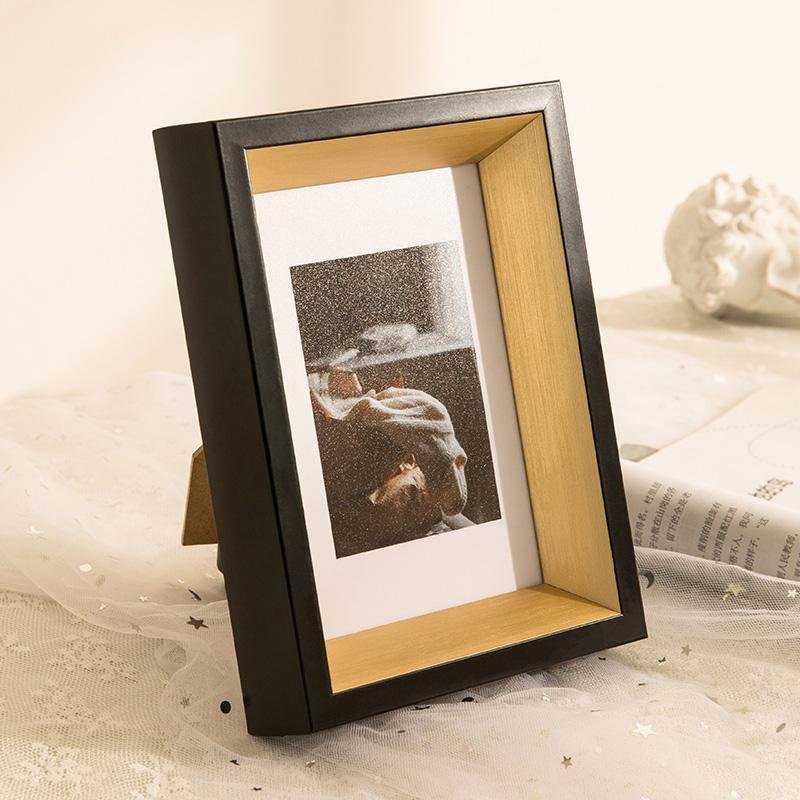 Cornice fotografica rettangolare in resina