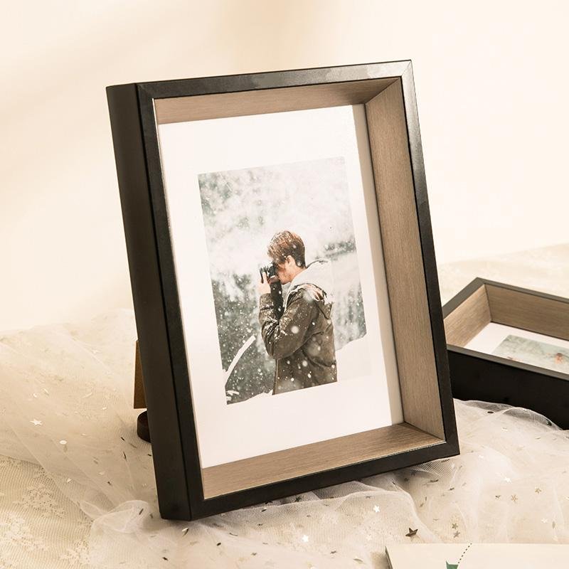 Cornice fotografica rettangolare in resina