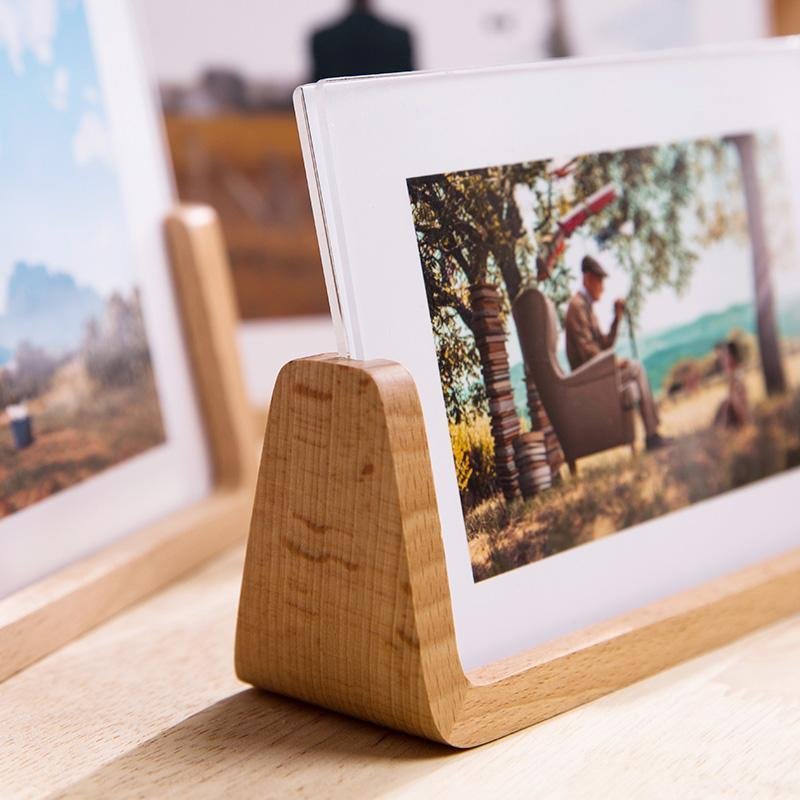 Cornici per foto rettangolari in legno base