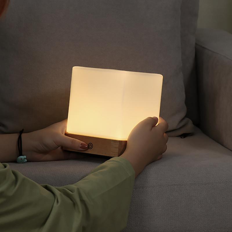 LichtCube - Lampade da tavolo LED mini wireless