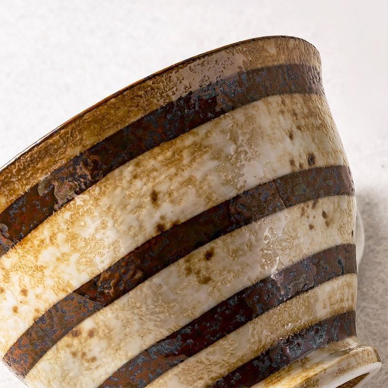 Set di 2 pezzi in ceramica Tazza da tè Matcha e piattino