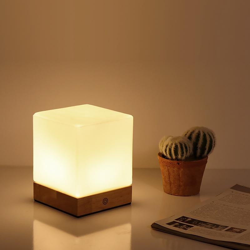 LichtCube - Lampade da tavolo LED mini wireless