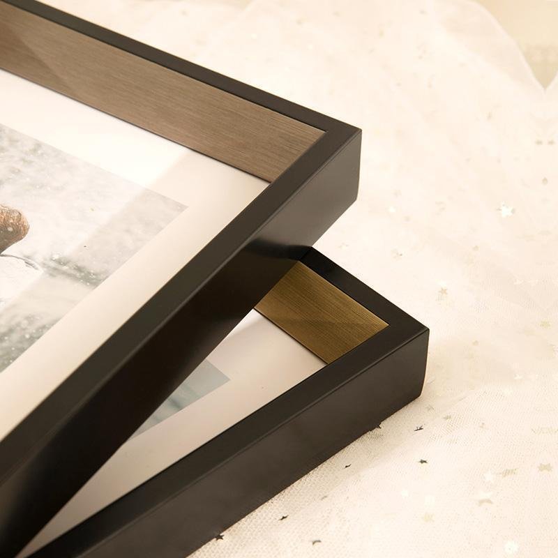 Cornice fotografica rettangolare in resina