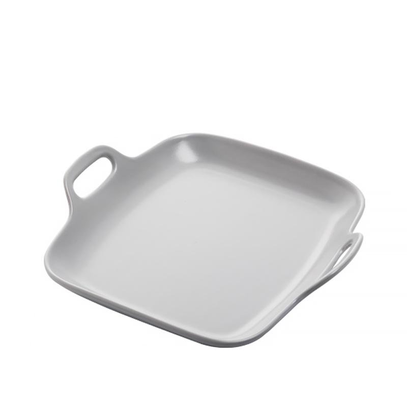 Conjunto de Tabuleiros para Refeições em Melamina Estilo Campestre com Pega